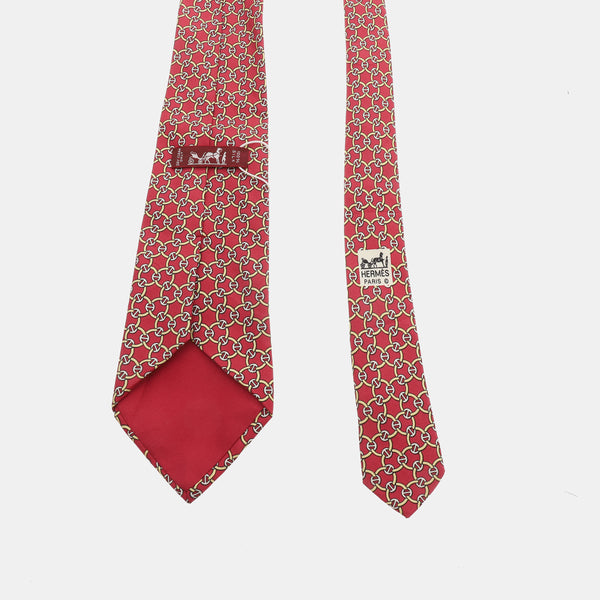 Red Mulberry Silk Tie