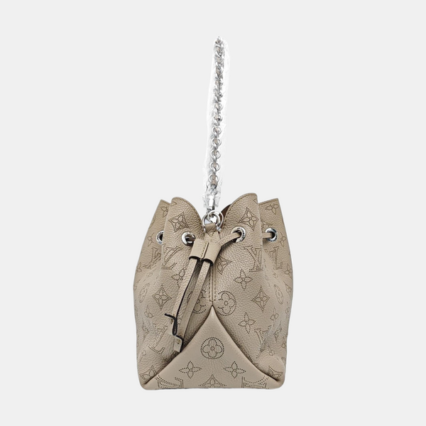 BELLA Monogram Calfskin Gray