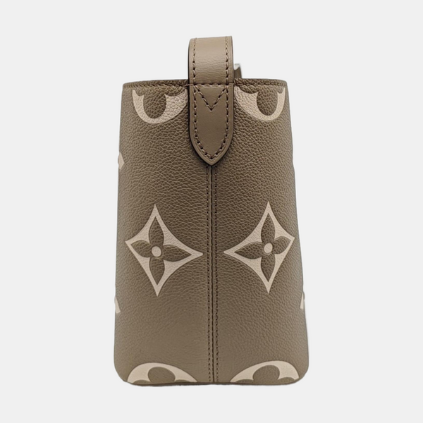 ALL IN BB Monogram Calfskin Gray