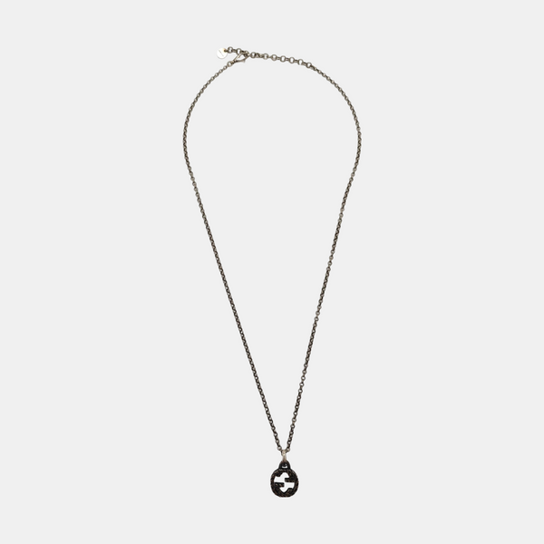 Interlocking G 925 Sterling Silver Necklace