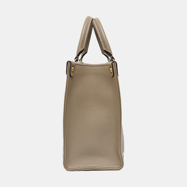 ONTHEGO PM Monogram Calfskin Gray