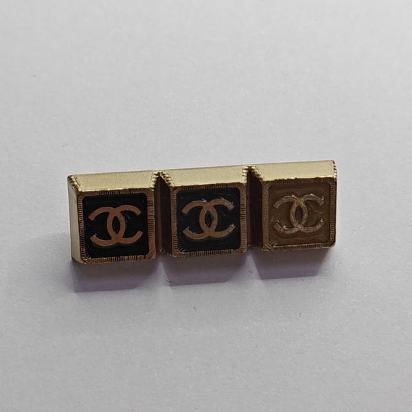 Metal Gold Brooch