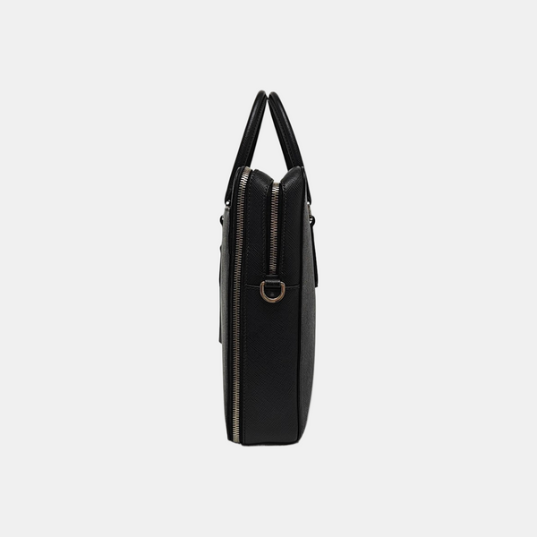 Calfskin Shoulder Bag Black
