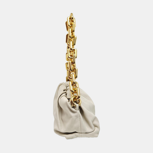 The Pouch Mini Calfskin White