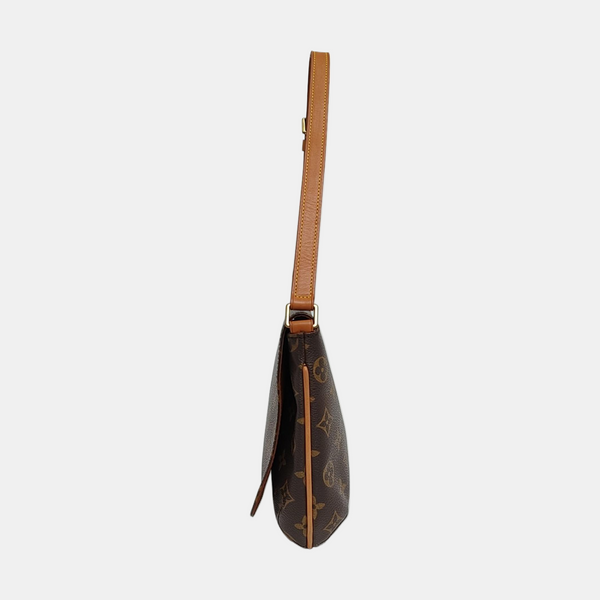 MUSETTE TANGO Lona Revestida con Monogram Marrón