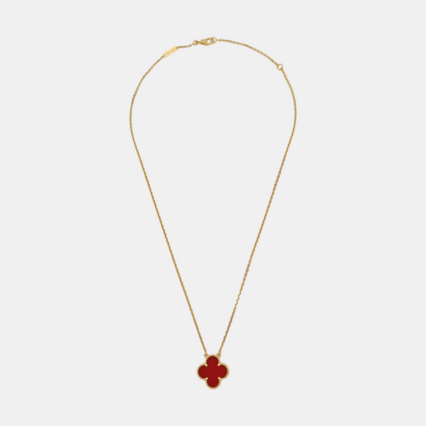 Vintage Alhambra 18k Gold Necklace