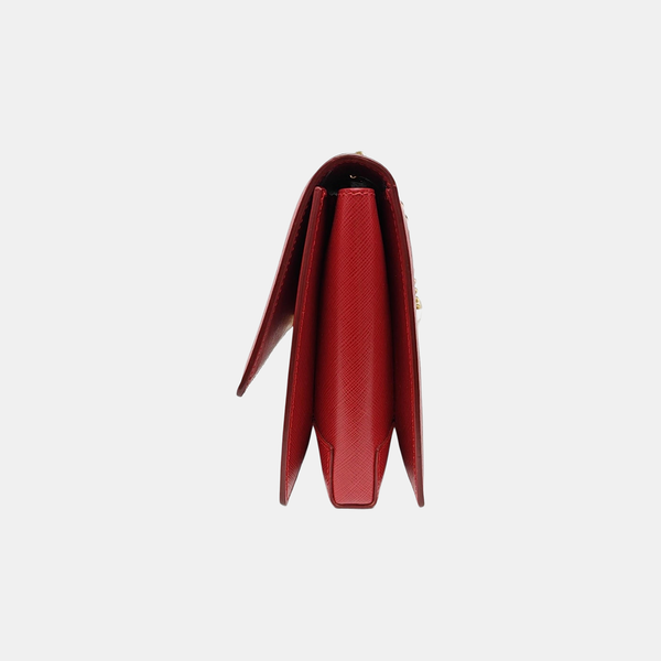 Ginny Calfskin Red