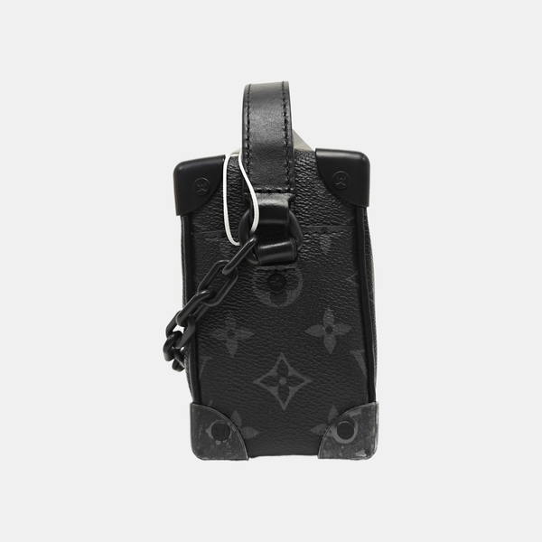 SOFT TRUNK Mini Monogram Coated Canvas Black