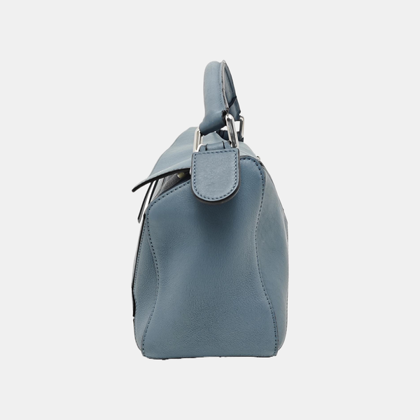 Puzzle Small Calfskin Blue