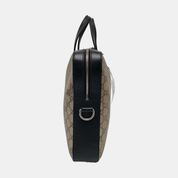 Monogram Coated Canvas Brown