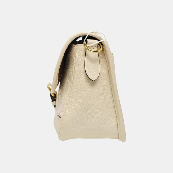 DIANE Monogram Calfskin Beige