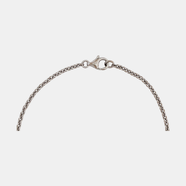 LOVE 18k White Gold Silver Bracelet