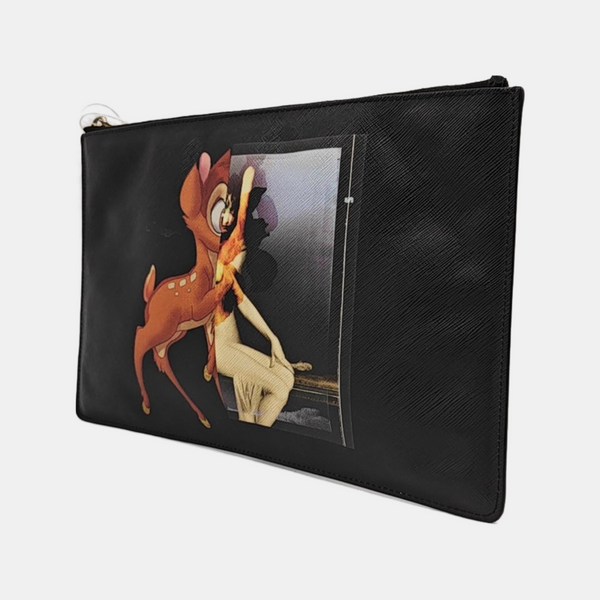 Calfskin Clutch Black