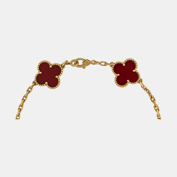 Vintage Alhambra 18k Gold Bracelet