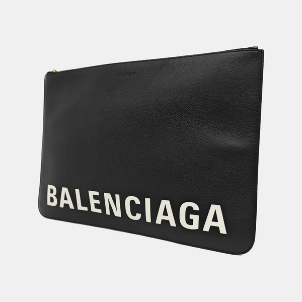Calfskin Clutch Black