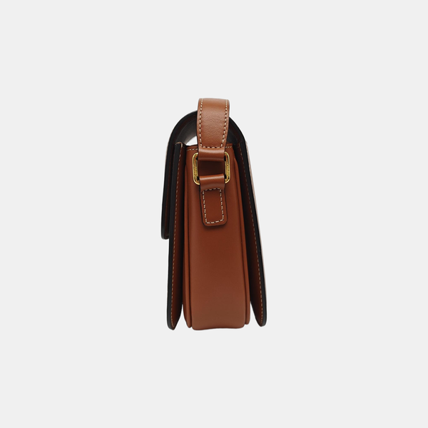 TRIOMPHE Medium Coated Canvas Brown