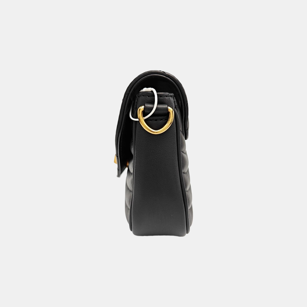 NEW WAVE Quilted Calfskin Black