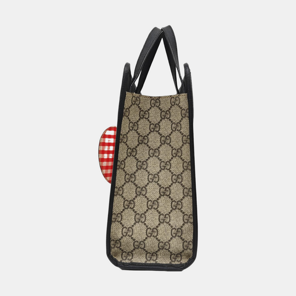 Children’s GG Bucket Monogram Coated Canvas Beige
