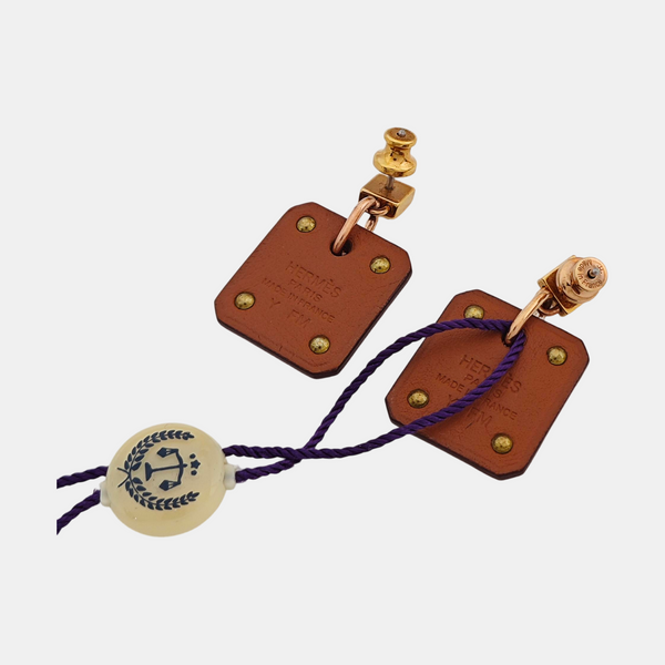 As De Coeur Metal Gold Stud Earrings