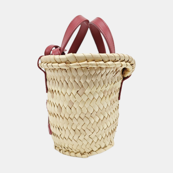 Straw Tote Bag Beige