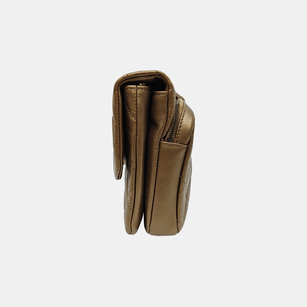 CC CROWN Quilted Calfskin Gold