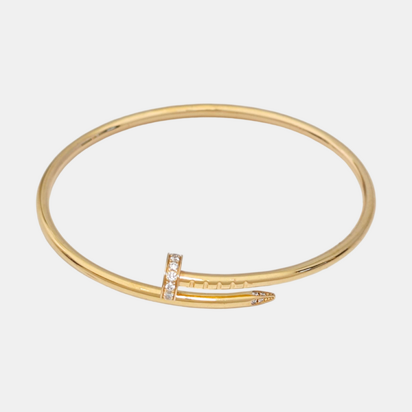 JUSTE UN CLOU 18k Gold Bangle