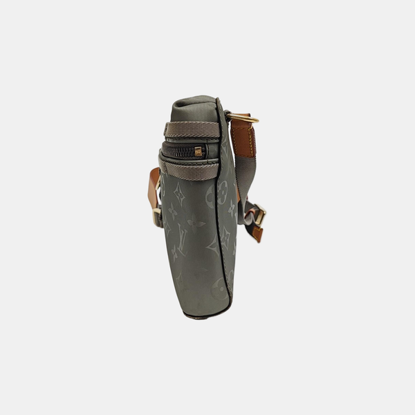 Monogram Coated Canvas Shoulder Bag Green