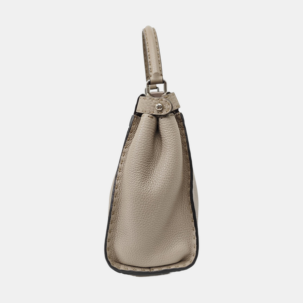 Peekaboo Medium Calfskin Gray