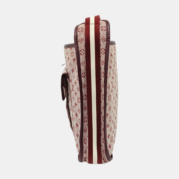 MARY KATE Monogram Canvas Red