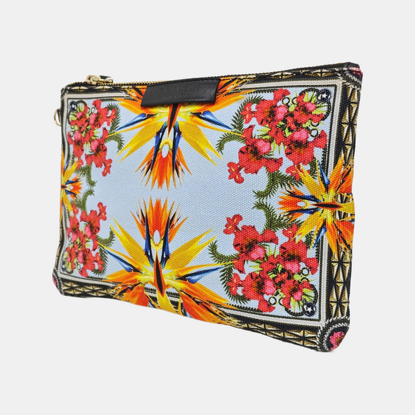 Canvas Clutch Multicolor