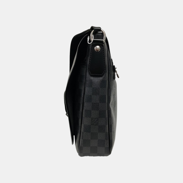 DANIEL Damier Graphite Coated Canvas Gray