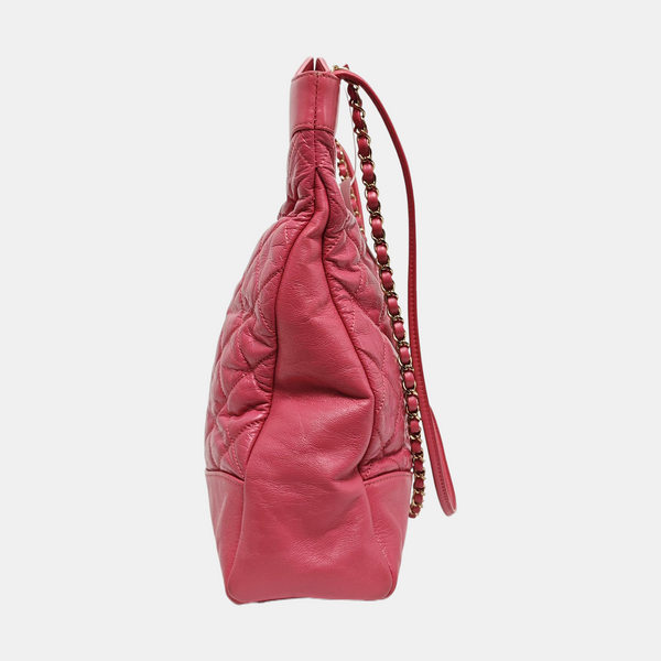 CHANEL 31 Quilted Calfskin Pink