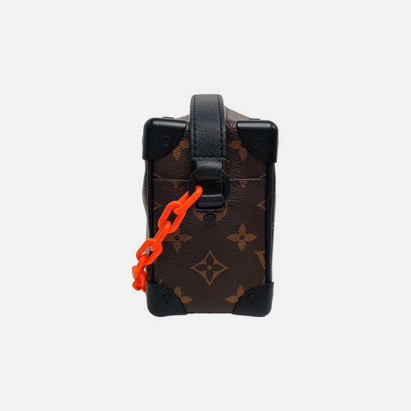 SOFT TRUNK Mini Monogram Coated Canvas Brown