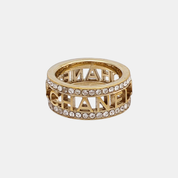 Metal Gold Ring EU 52