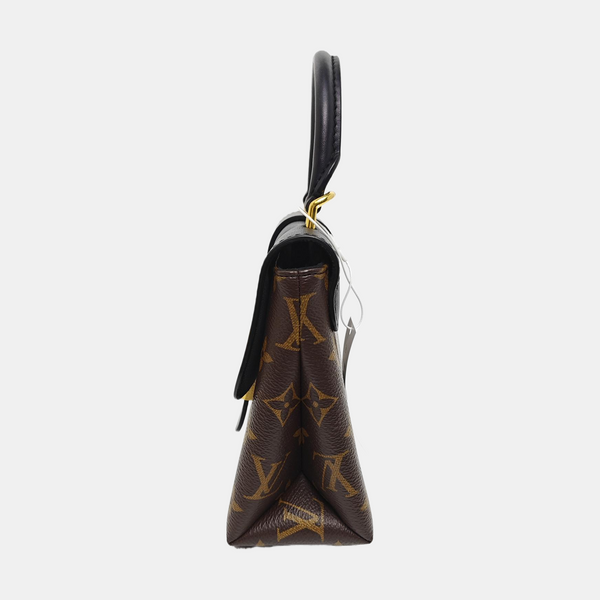 Authenticated pre-owned LOCKY BB Monogram Coated Canvas Brown - Shoulder Bag at Looply