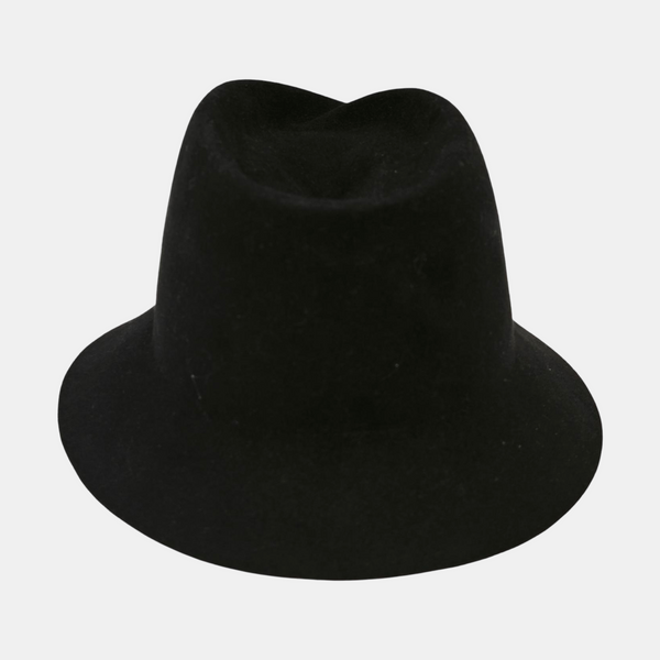 Rabbit Fur Hat Black