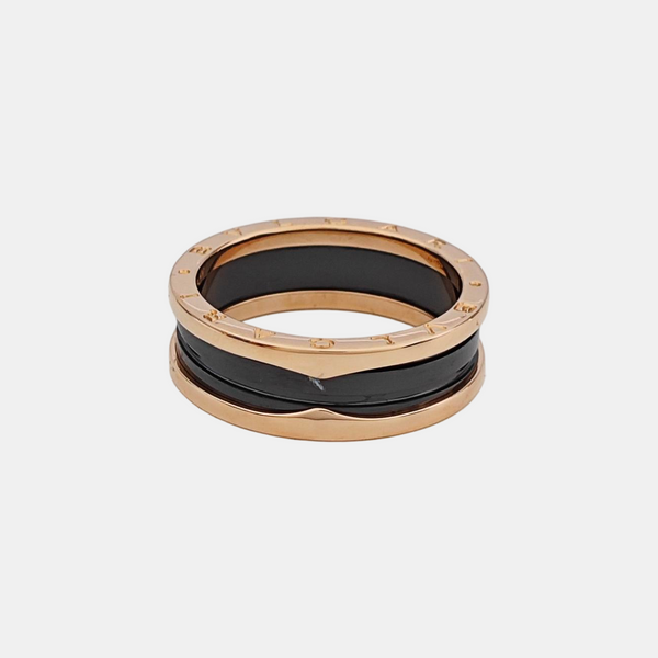 B.ZERO1 18k Rose Gold Ring EU 70