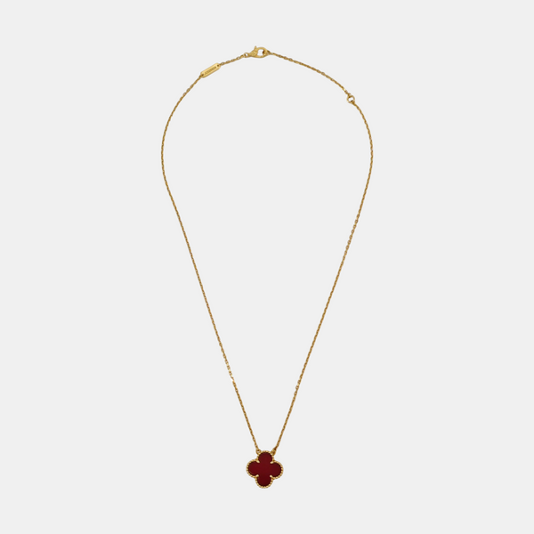 Vintage Alhambra 18k Gold Necklace
