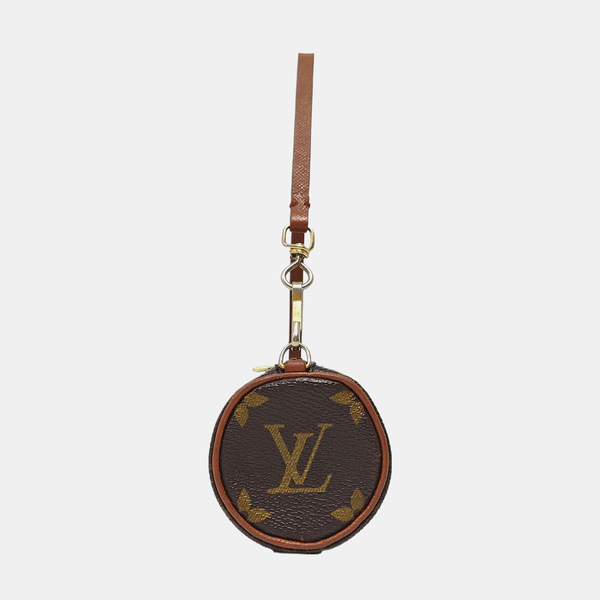 PAPILLON Mini Monogram Coated Canvas Brown