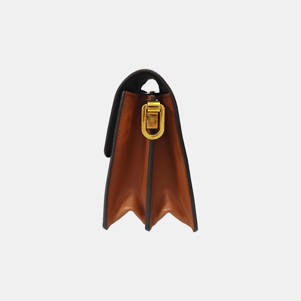 DAUPHINE Mini Monogram Coated Canvas Brown