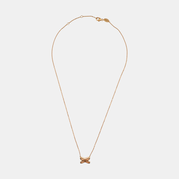 Jeux De Liens 18k Rose Gold Necklace