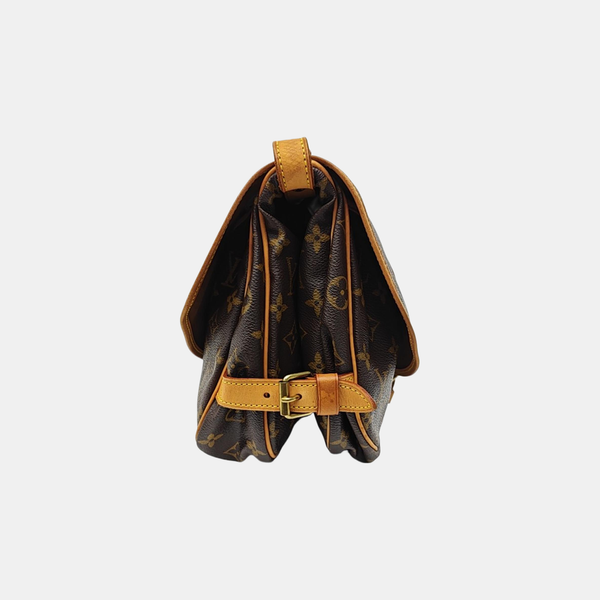MARNE Monogram Coated Canvas Brown