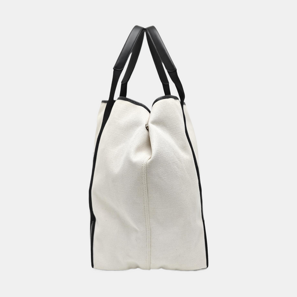 Navy Canvas White