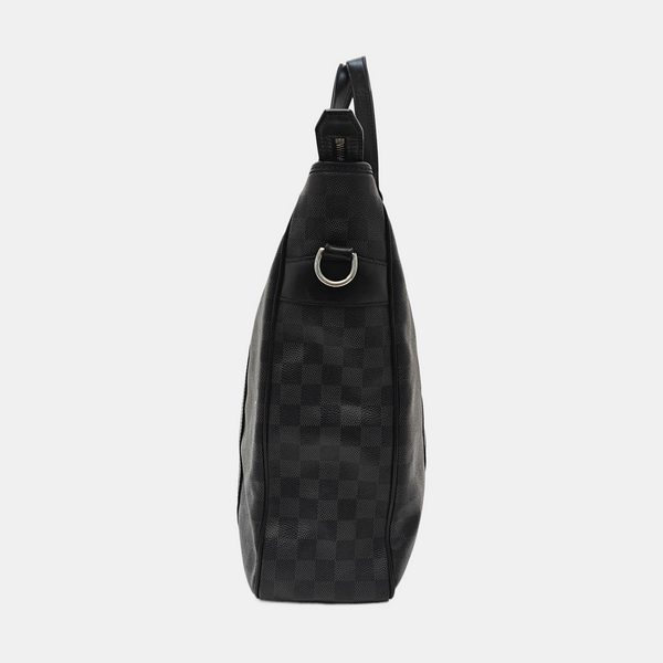 TADAO MM Damier Graphite Coated Canvas Gray