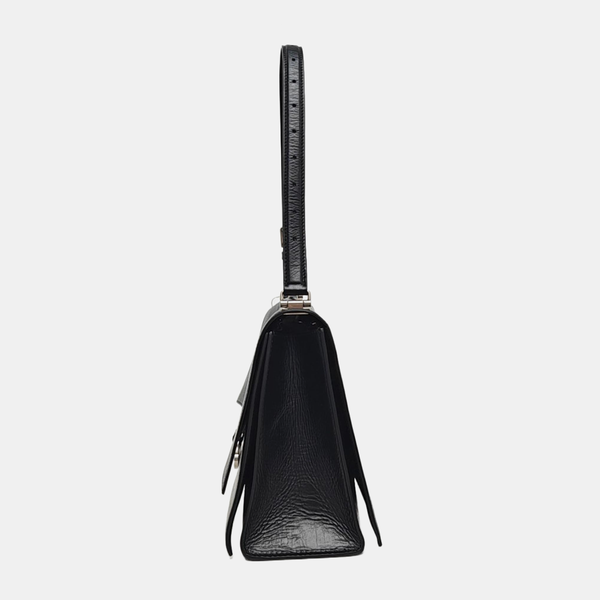 Crush Medium Calfskin Black