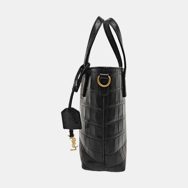 Calfskin Shoulder Bag Black