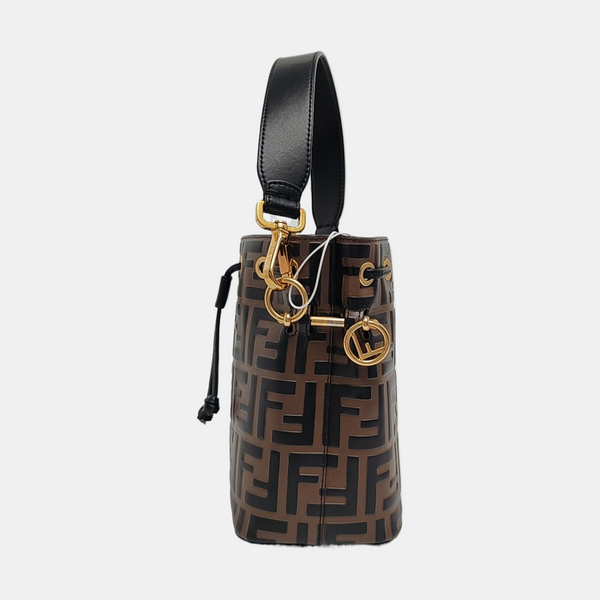 Mon Tresor Mini Monogram Calfskin Brown
