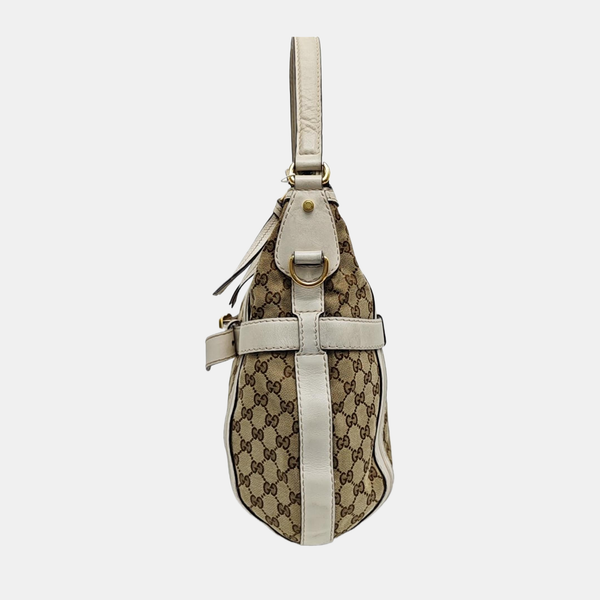 Monogram Canvas Tote Bag Brown