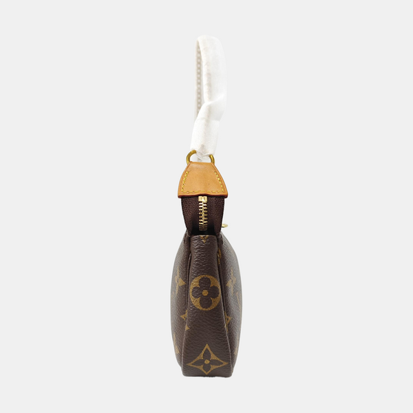 ACCESSOIRES Mini Monogram Coated Canvas Brown