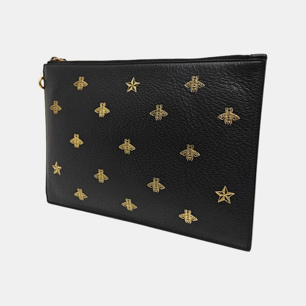 Calfskin Clutch Black